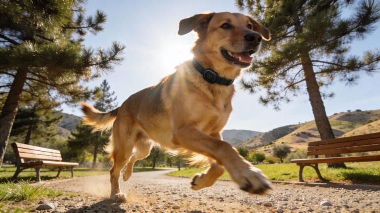 perro collar gps rastreo